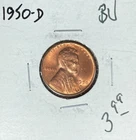 1950-D LINCOLN WHEAT CENT ~ BU ~NICE COIN~
