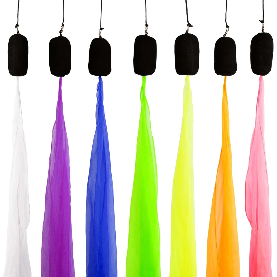 Diabolo Freizeitsport Spiral Poi (60cm) - für Kinder und Anfänger geeignet