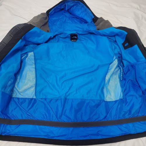 Chaqueta de snowboard para hombre The North Face Hyvent gris a cuadros talla L - Imagen 4 de 11