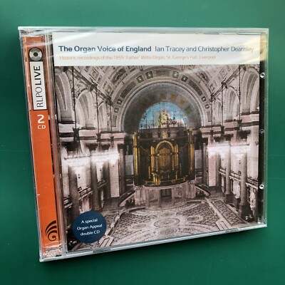 ORGELSTIMME ENGLANDS 2x CD (1855 ''''Vater'''' Willis Orgel) Liverpool SELTEN VERSIEGELT