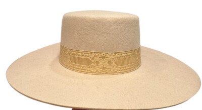 Lack of Color Sierra Hat Size Large (59 cm) Color Beige Gold NWT Lack of Color Women main image 4