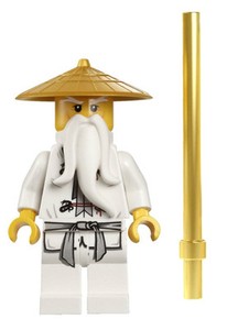 new lego ninjago sensei wu minifig figure 9450 70505 master