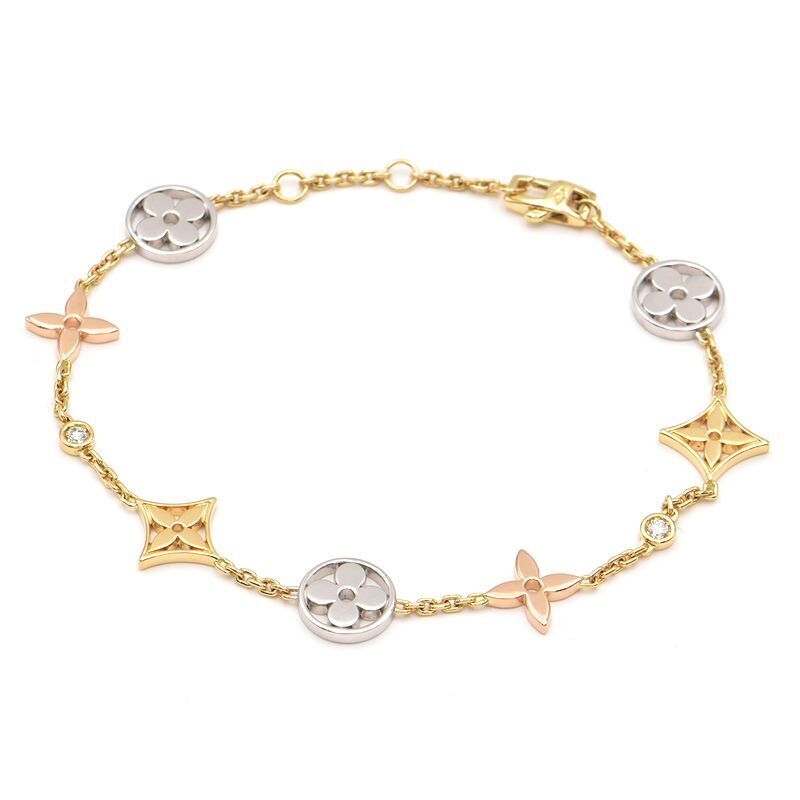 Louis Vuitton Diamond Monogram Bracelet Louis Vuitton Monogram