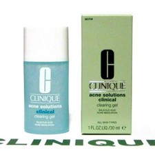 CLINIQUE Acne Solutions Clinical Clearing Gel 1oz/30mL LARGE Full Size BNIB