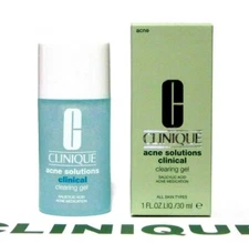 CLINIQUE Acne Solutions Clinical Clearing Gel (1oz/30mL) LARGE Full Size BNIB