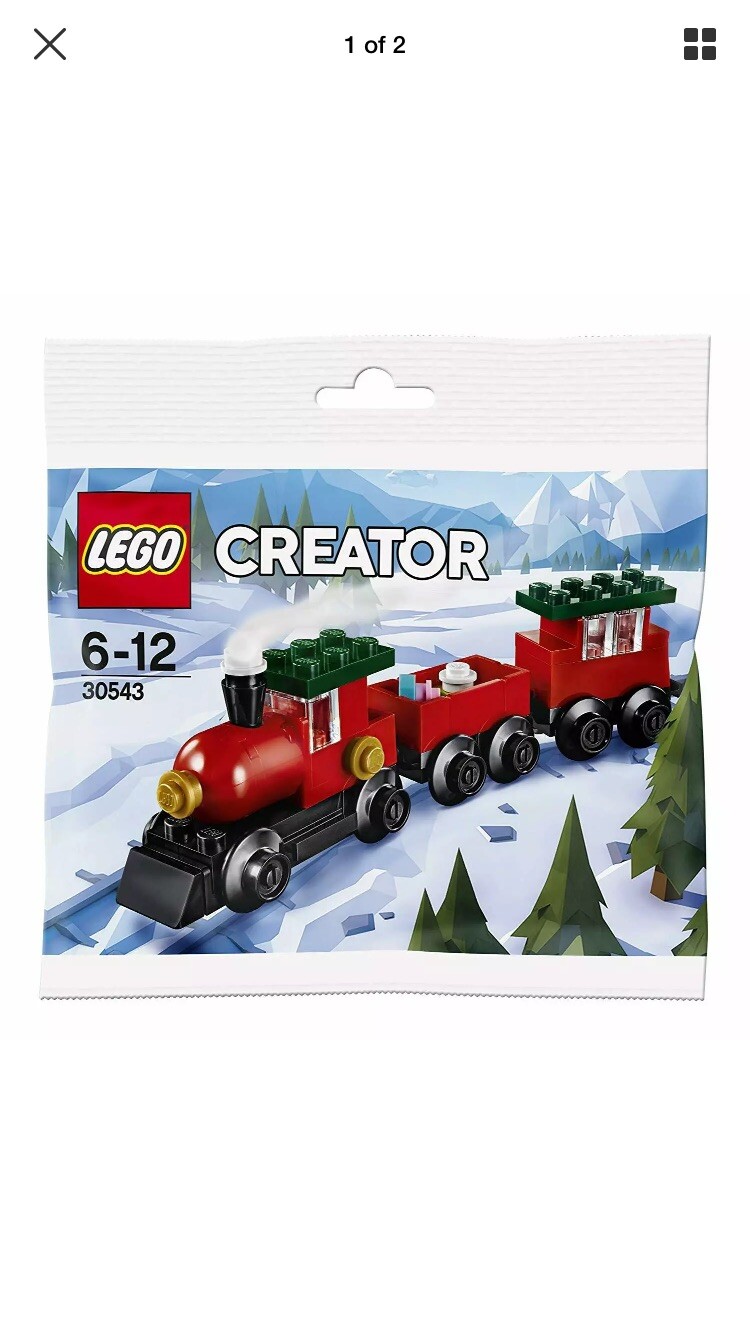 lego creator christmas train 30543
