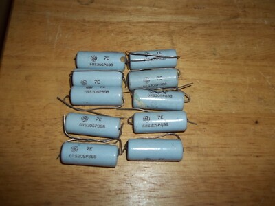 10-VTG. GE General Electric Model  6RS20SP8B8  Capacitors  - 7E