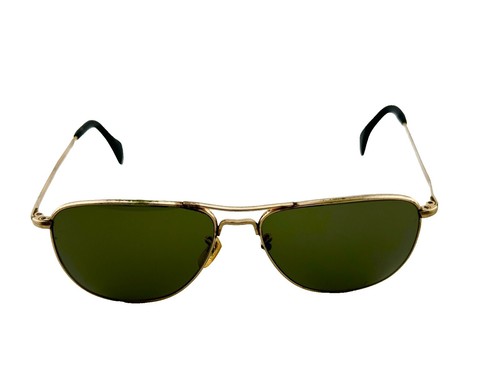 American Optical AO 1-10 12K GF Gold Vintage Aviator Sunglasses