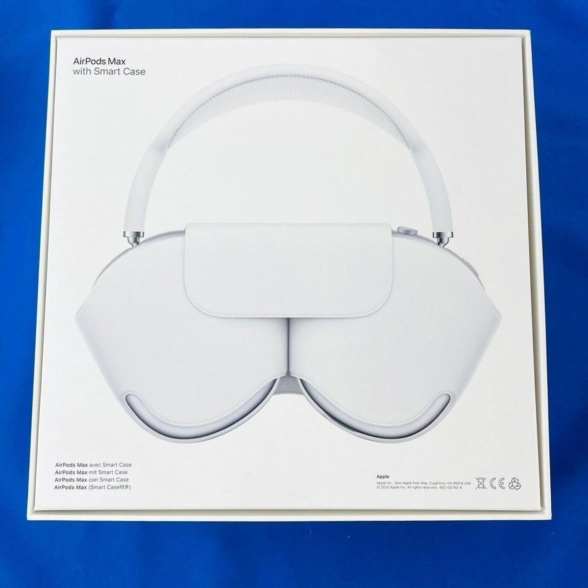Apple AirPods Max Wireless Over-Ear Headset White with Smart Case