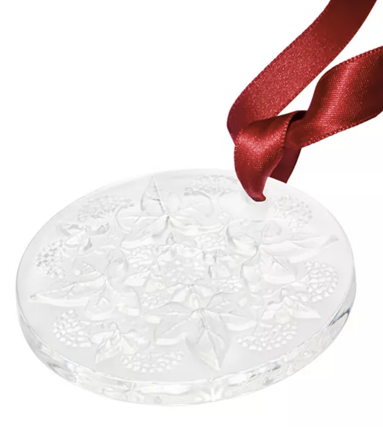 Lalique 2024 Christmas Ornament Lierre Clear-Crystal-Original Box ...