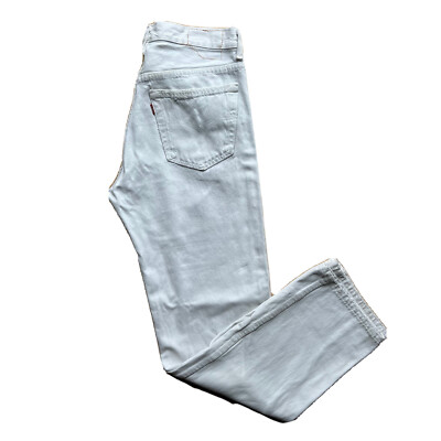 Vintage Levis 501 Jeans 31x29.5 White 90s Denim Made in USA Vintage Levis 501 Jeans 31x29.5 White 90s Denim Made in USA