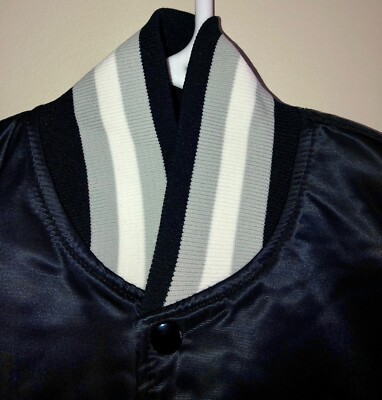 VINTAGE NHL 80s/90s LOS ANGELES KINGS BLACK SATIN STARTER VINTAGE NHL 80s/90s LOS ANGELES KINGS BLACK SATIN STARTER