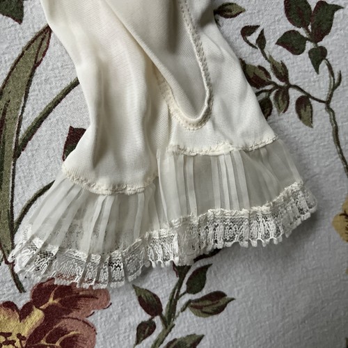 vintage womens Nylon dress gloves 6 1/2 - Picture 3 of 7
