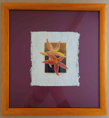 Bild ORIGINAL ARTWORK FROM THE FIJI ISLANDS, Seesterne, Limited Edition414/450