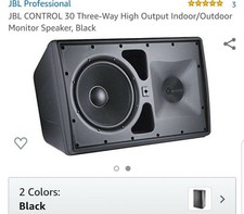 jbl control 30 speakers