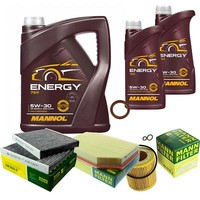 Inspektionspaket 7L Energy 5W-30 FüR Bmw 5Er F10 F18 523I 528I 530I F11 7Er