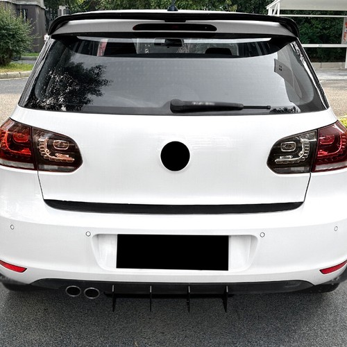 Heckdiffusor Stoßstange Heck Diffusor Spoiler Lippe Für VW Golf 6 MK6 2008-2013 - Picture 13 of 14