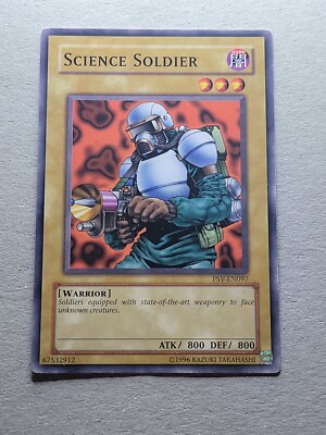 Science Soldier - PSV-EN097 - Unlimited - Yu-Gi-Oh-LP | eBay