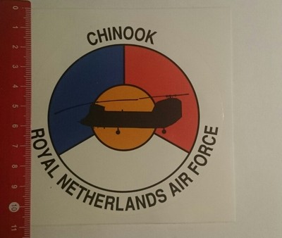 Aufkleber/Sticker: Royal Netherlands Air Force Chinook (03011774)