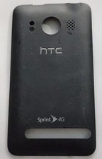 HTC Evo 4G Back Cover Black  1592