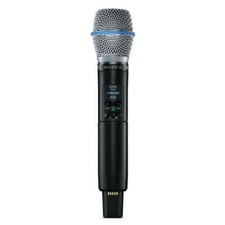 Shure SLXD2/B87A Handheld Transmitter With BETA 87A Capsule Band G58, 470-514MHz