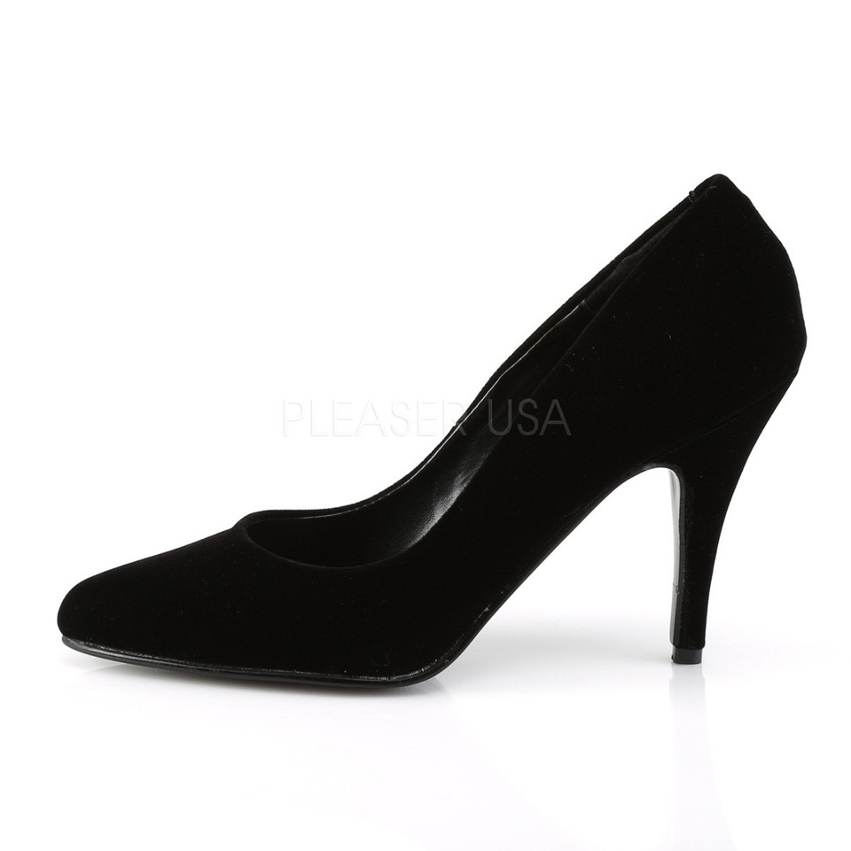 4 Baby Pink Pumps - Crossdresser Drag Queen Women's Large Size Shoes US 14, Pointed Toe Stiletto Heels