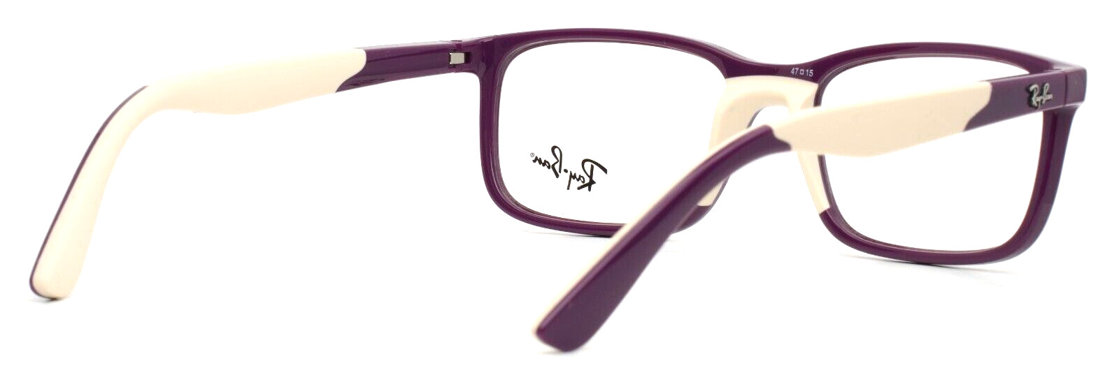 RAY BAN RB1621 3931 Purple On Light Brown Unisex Kids Eyeglasses 47-15-130