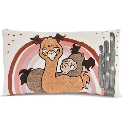 NICI Green Kissen Al und Chic Paka 48610 - NICI Alpaka Kuschelkissen 43x25cm