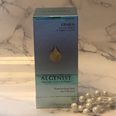 Algenist Genius Liquid Collagen 1 oz New & Sealed In Retail Box.