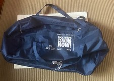 BAG-LOOK WHO'S TALKING NOW! Blue Bag 18"Long&12"Deep-Year 1994-New