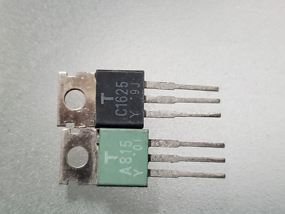 TOSHIBA 2SA815-Y & 2SC1625-Y Paired Original obtained from Onkyo