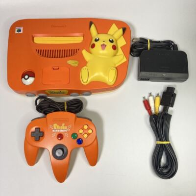 非常に珍しいポケモンN64コンソール 非常に珍しいポケモンN64コンソール 非常に珍しいポケモンN64