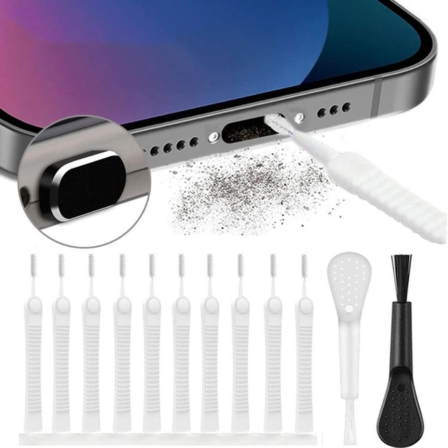 Phone Cleaning Kit Phone Port Cleaner Kit Charging Port Dust Plug Cleaner Brush Phone Cleaning Kit Phone Port Cleaner Kit Charging Port Dust Plug Cleaner Brush