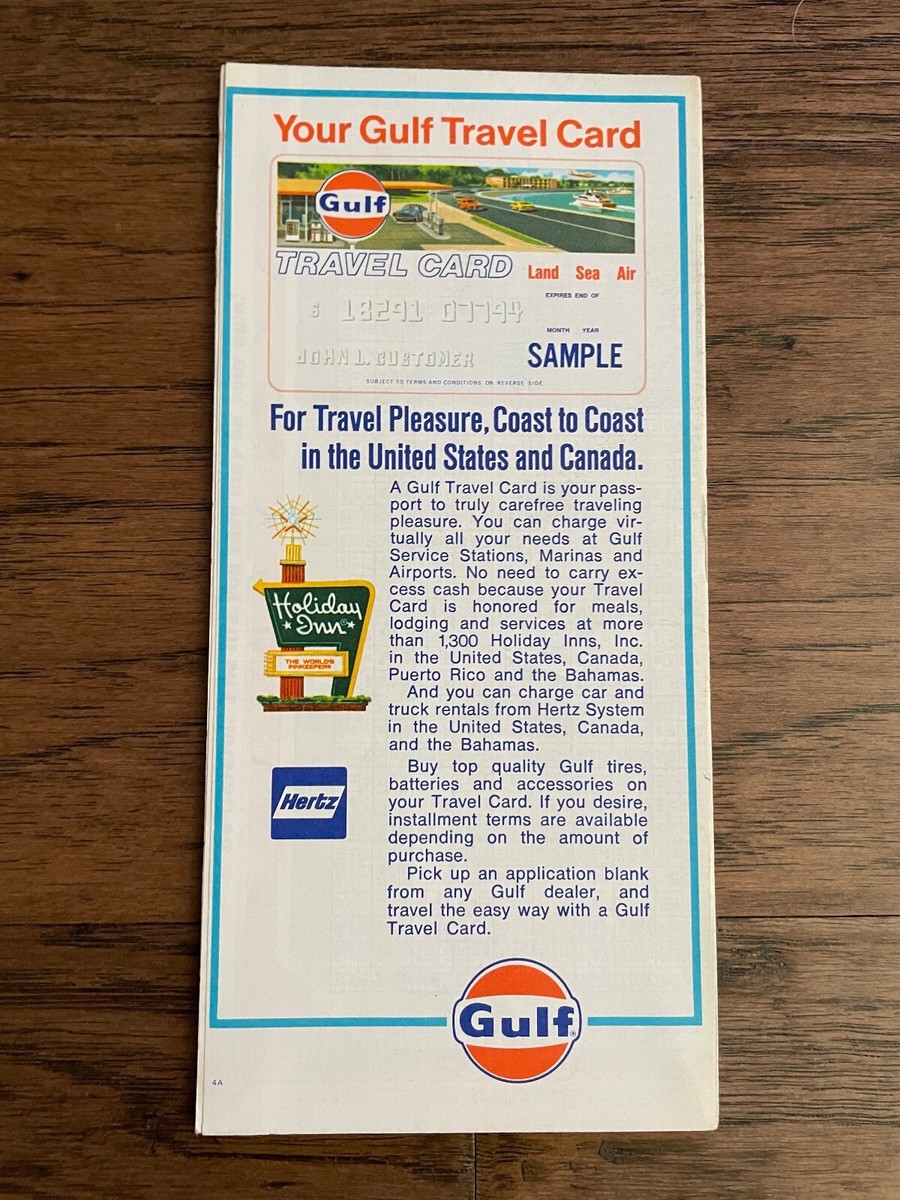 GULF OIL TOURGIDE MAP OHIO &amp; MICHIGAN 1974 VINTAGE BY RAND MCNALLY 