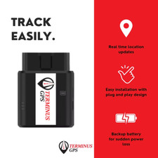 Terminus GPS OBD II Tracking Device Plug  Play Install Car GPS Location Tracker