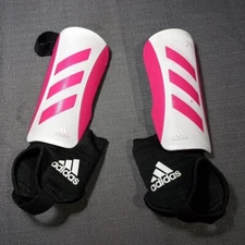 Adidas Tiro Match Shin Guards Team Shock, Pink & White kids large open bx soccer