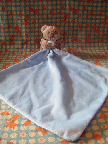 Asda George blue comforter with brown 