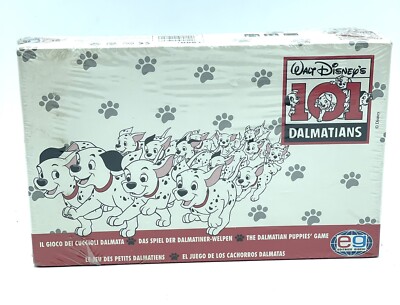 101 DALMATIANS VINTAGE BOARD GAME DISNEY CHARGE OF 101 BRETTSPIEL #NIB MU