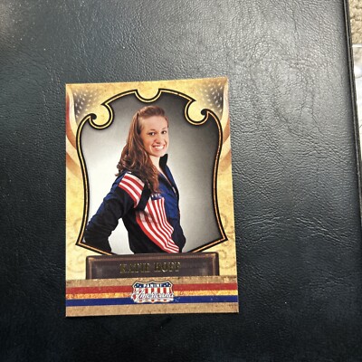 B101d 2011 Panini Donruss Americana #77 Katie Hoff Three Gold Medals