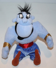 Disney Aladdin Blue Genie 7" Plush Small Stuffed Animal Soft Toy Doll Bean Bag