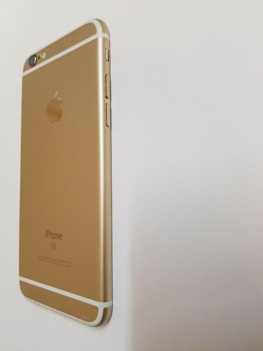 Genuine Iphone 6S Gold Frame Back Cover Main Camera Housing Power