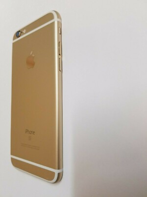 iPhone6sPlus 64GB ゴールド 美品 箱付 Genuine Iphone 6S Gold Frame Back Cover Main Camera Housing Power