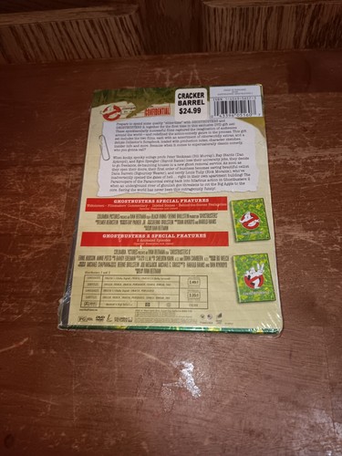 Ghostbusters 1 & 2 Gift Set 2-Disc DVD Set 2005 Horror Comedy NEW! SEALED! - Picture 2 of 3