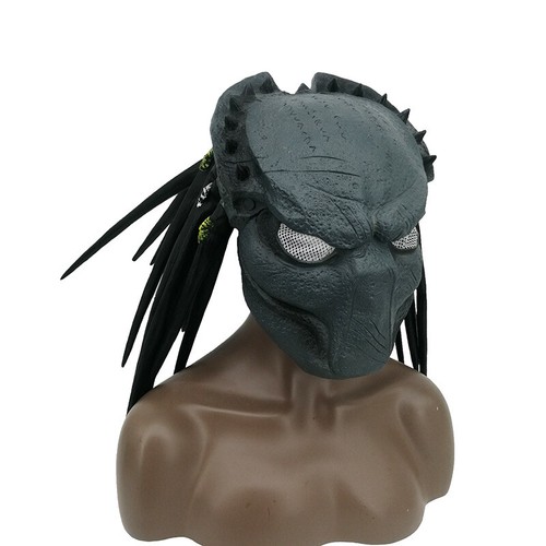 Alien vs Predator Latex Mask Predator Cosplay Helmet Party Props Christmas Gift - Picture 9 of 9