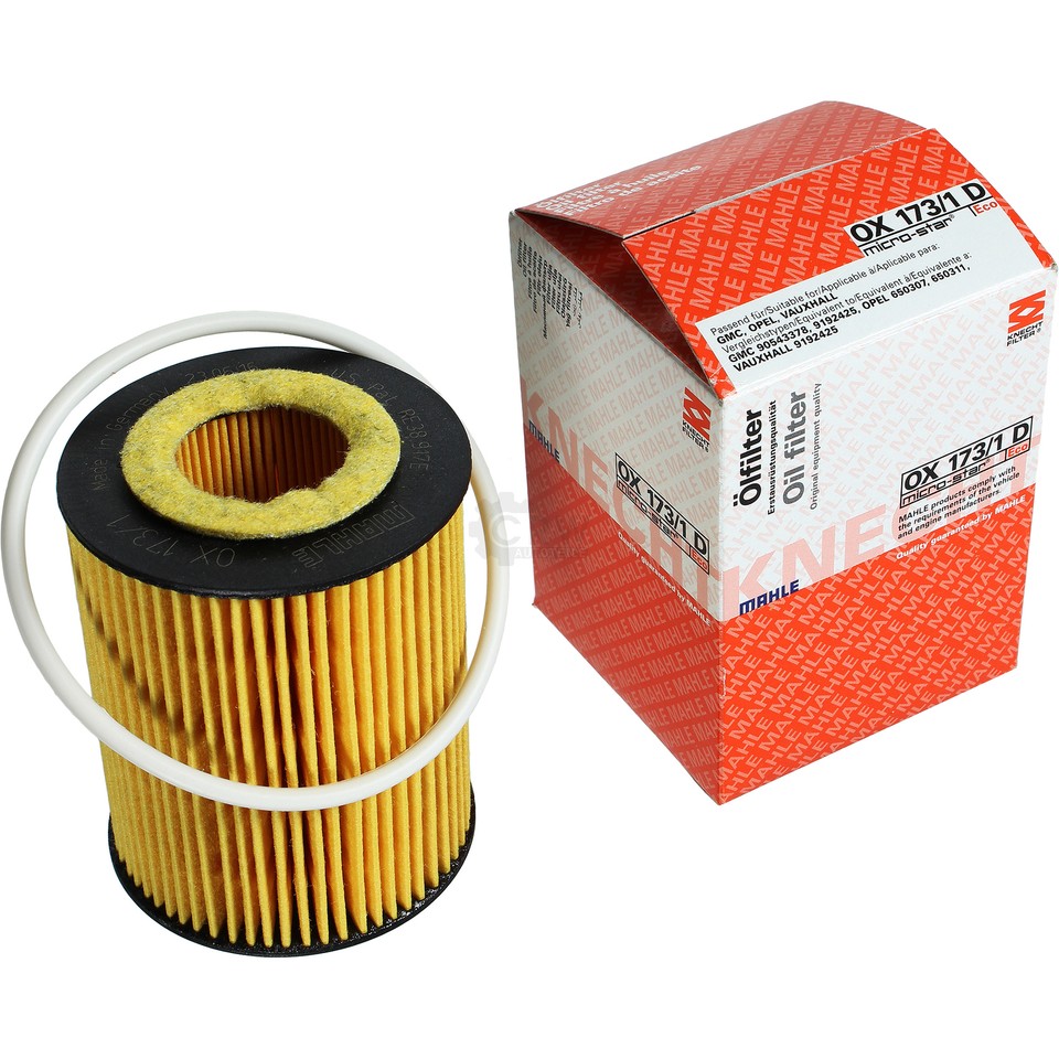 Filtro Motore Knecht KX 70D – Diametro 76,5 Mm, Altezza 88 Mm – Alta Efficienza Fino Al 99,9%