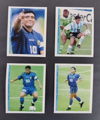 2001 Promo Figus Diego Maradona Argentina Team 1994 World Cup