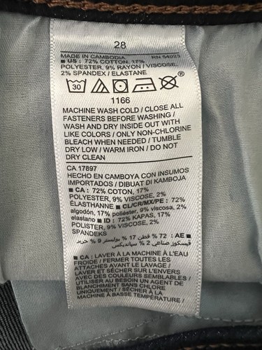 Old Navy Women’s 28 Jeans Mid Rise ROCKSTAR Super Skinny Stretch NEW - Picture 5 of 6