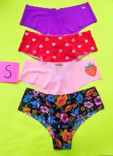 Victoria's Secret PINK Size S Seamless Cheeky Panty Bundle - Lot of 4
