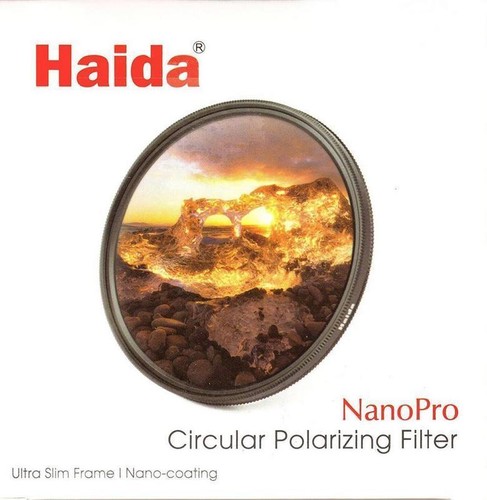 Haida NanoPro MC Circular Polarizer CPL C-POL Filter, 49/52/58/62/67/72/77/82mm - Photo 1 sur 2