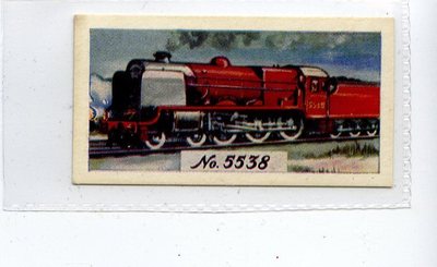 (Jd4101) LYONS MAID,TRAIN SPOTTERS,L.M.R.PATRIOT CLASS,1962,#16